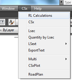 This command by menu